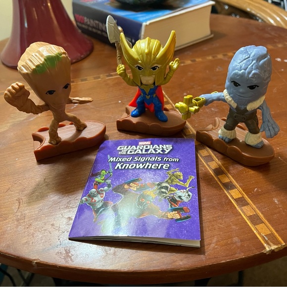 McDonald's Toys Guardians Of The Galaxy Mcdonalds Happy Meal Toys